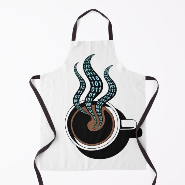 Item preview, Coffee to Code - Minimalist Binary Programming Art designed and sold by Mr-wow.