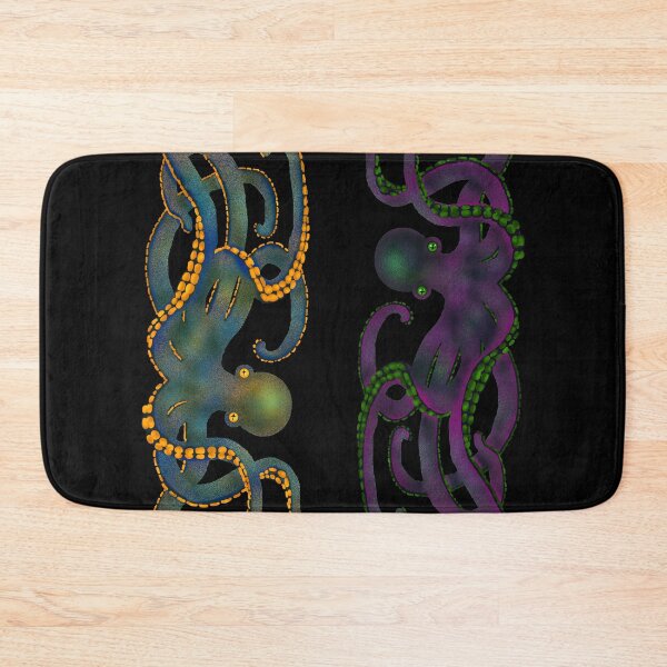 Item preview, Octopus Graphic Art Duo on Black designed and sold by Andyshouse.