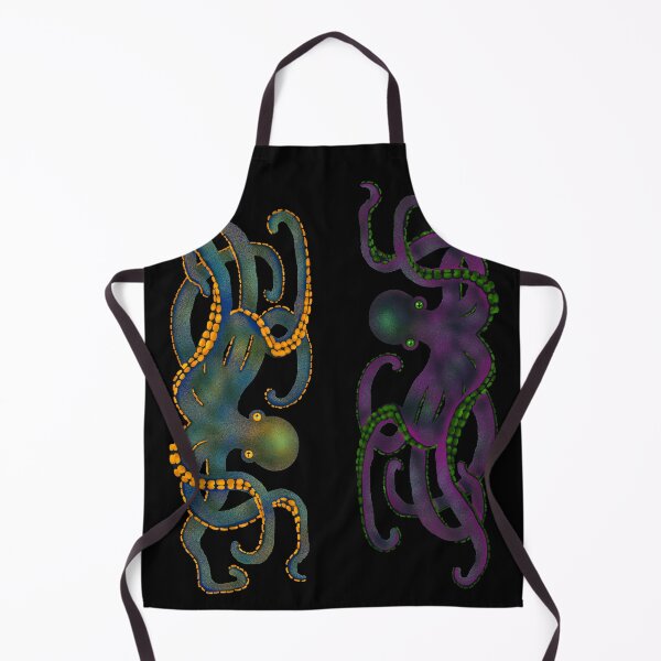 Item preview, Octopus Graphic Art Duo on Black designed and sold by Andyshouse.