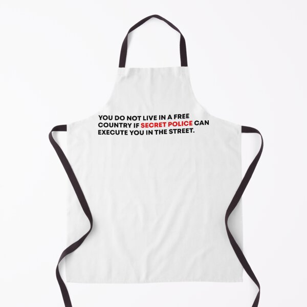 Item preview, You Do Not Live In A Free Country - No Secret Police designed and sold by PixVib.
