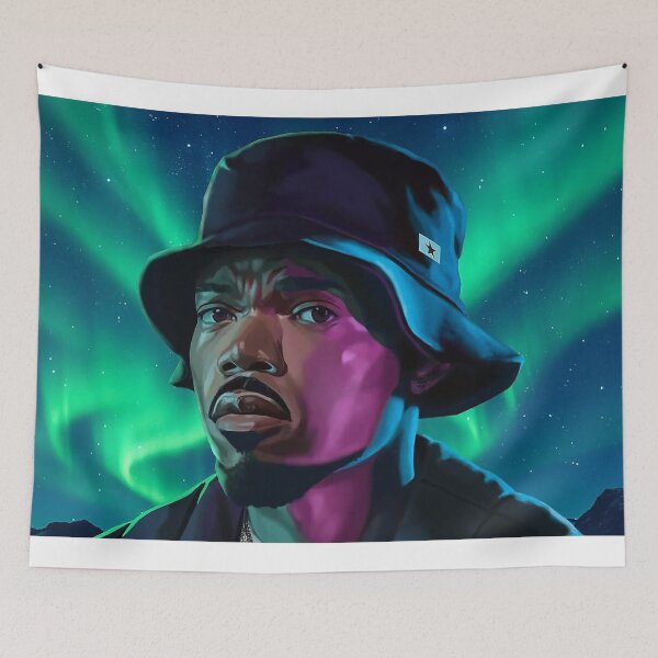 Item preview, CHANCE Chicago Coloring Book Inspired Hip Hop Art Print designed and sold by lanceladner.