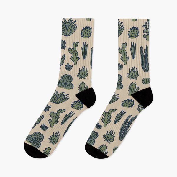 Item preview, Natural Cactus Desert Garden Pattern designed and sold by Patternandflow.