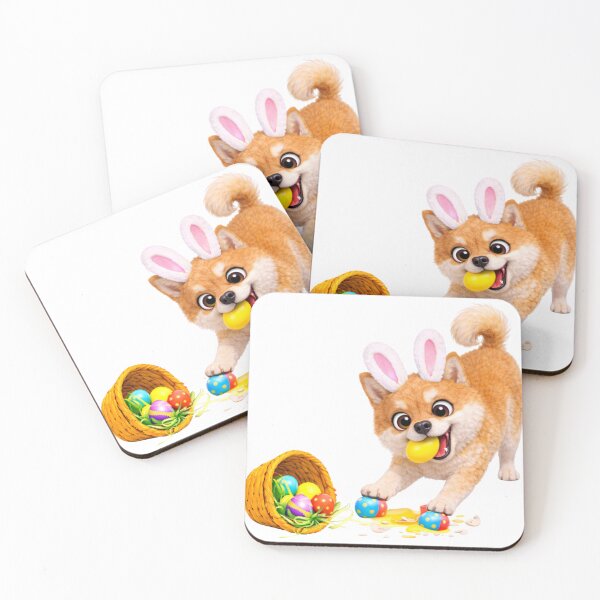 Item preview, Easter Shiba Inu designed and sold by Sillytoe.