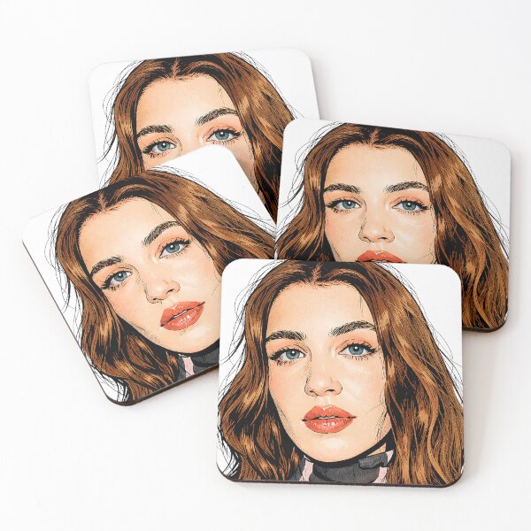Item preview, Sophie Nélisse from Yellowjackets and Heated Rivalry (fan art) designed and sold by PopCultureAndStuff.