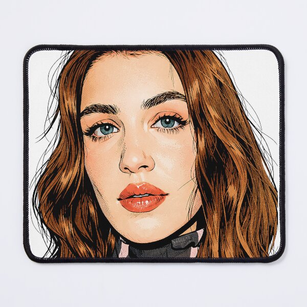 Item preview, Sophie Nélisse from Yellowjackets and Heated Rivalry (fan art) designed and sold by PopCultureAndStuff.