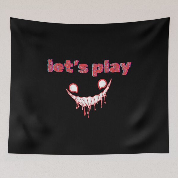 Item preview, Let's Play - Creepy Horror Smile Aesthetic designed and sold by LODS-StudioX.
