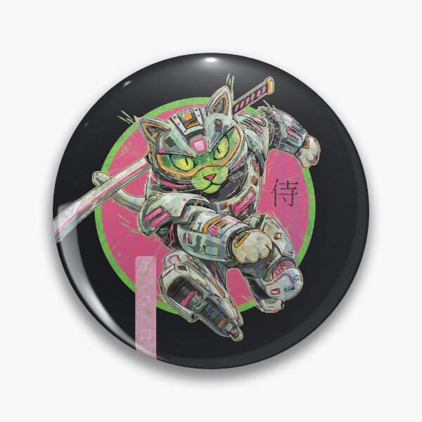 Item preview, Cat Samurai Warrior  designed and sold by T Style.