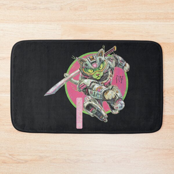 Item preview, Cat Samurai Warrior  designed and sold by T Style.