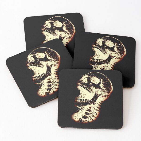 Item preview, skull (in black) designed and sold by zaratte.
