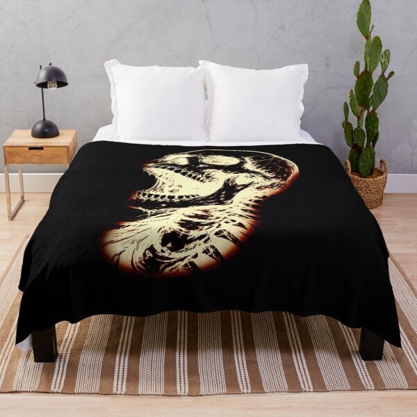 Item preview, skull (in black) designed and sold by zaratte.