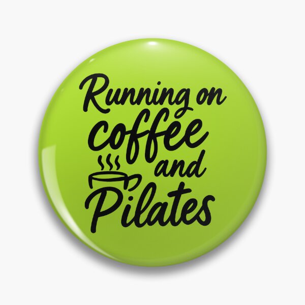 Item preview, Running On Coffee and Pilates Shirt – Funny Pilates Lover Gift, Caffeine Workout Quote designed and sold by DesignHouse07.