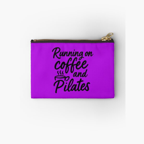 Item preview, Running On Coffee and Pilates Shirt – Funny Pilates Lover Gift, Caffeine Workout Quote designed and sold by DesignHouse07.