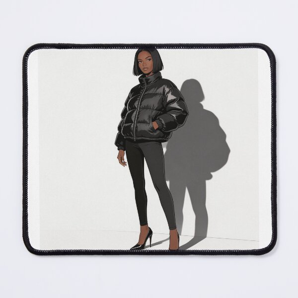 Item preview, Black puffer jacket designed and sold by denied0madness.