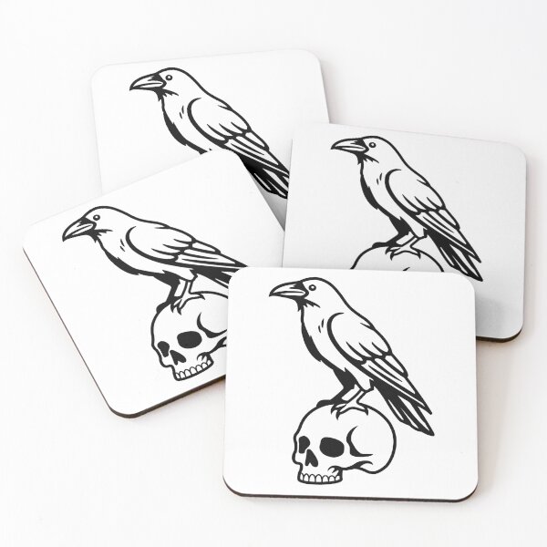 Item preview, Raven & Skull designed and sold by DforDraig.