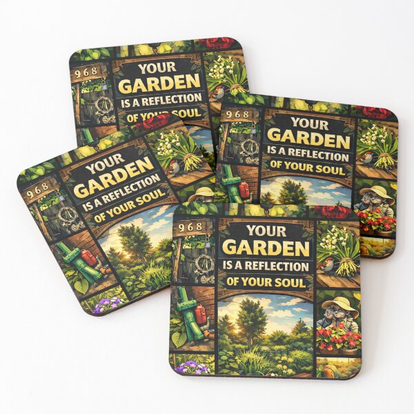 Item preview, YOUR GARDEN IS A REFLECTION OF YOUR SOUL designed and sold by QBEE DSNG.