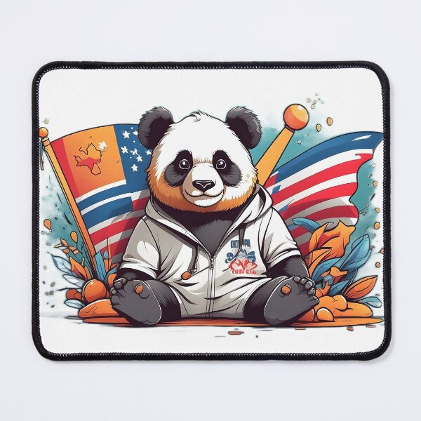 Item preview, cute panda at the Olympics designed and sold by Karaz's Animal Kingdom.