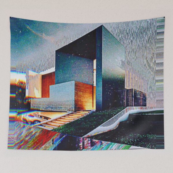 Item preview, Linear #6 - Minimal Style Glitch Modular Home Abstract Photography designed and sold by fotographique.
