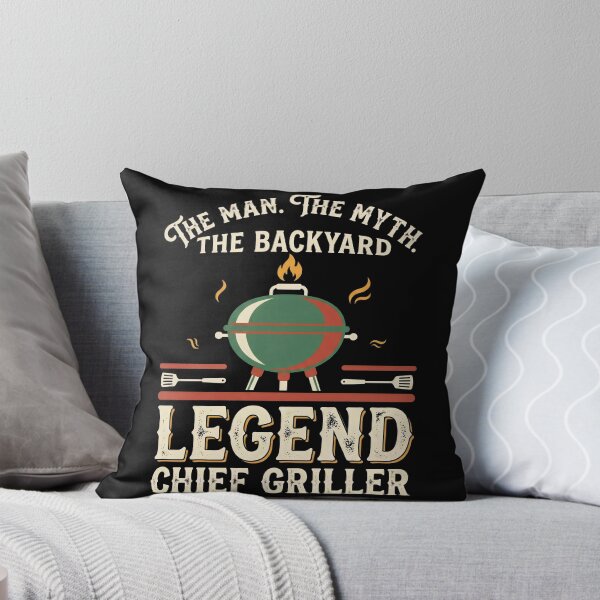 Item preview, The Man The Myth The Backyard Legend Chief Griller designed and sold by Emmatshirt1.