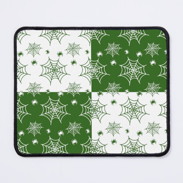 Item preview, White and green interchange web pattern designed and sold by serenebookworm.