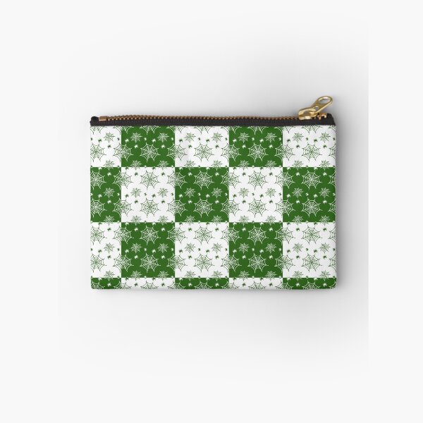 Item preview, White and green interchange web pattern designed and sold by serenebookworm.
