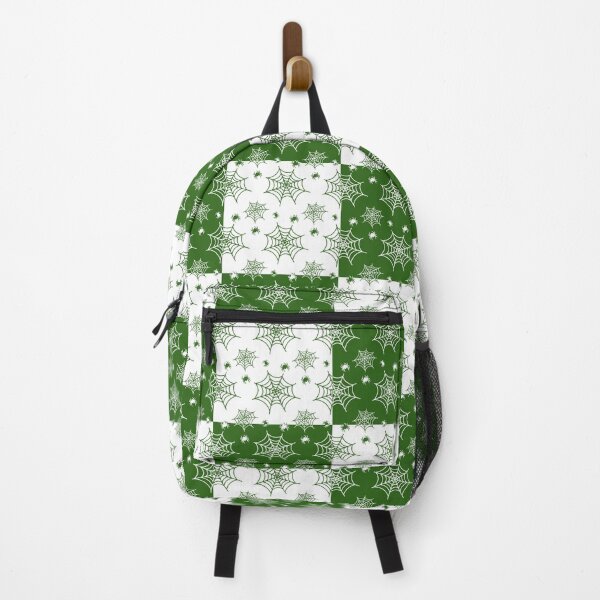 Item preview, White and green interchange web pattern designed and sold by serenebookworm.
