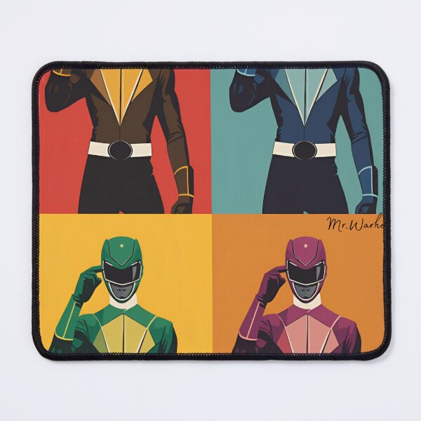 Item preview, Four Color Heroes – Retro Pop Art Poster designed and sold by Mr.Warhol.