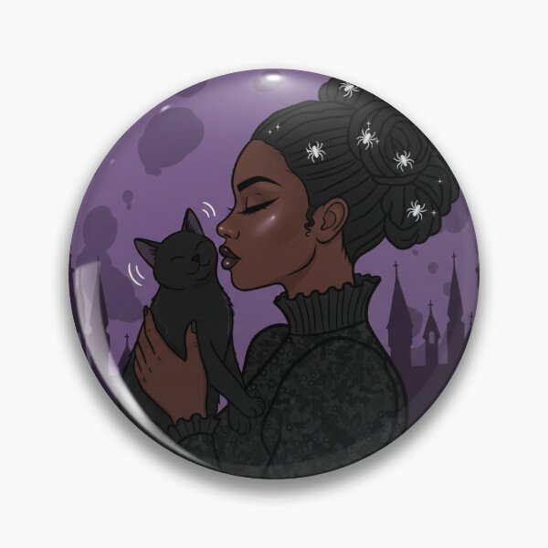Item preview, A witch and her familiar designed and sold by denied0madness.