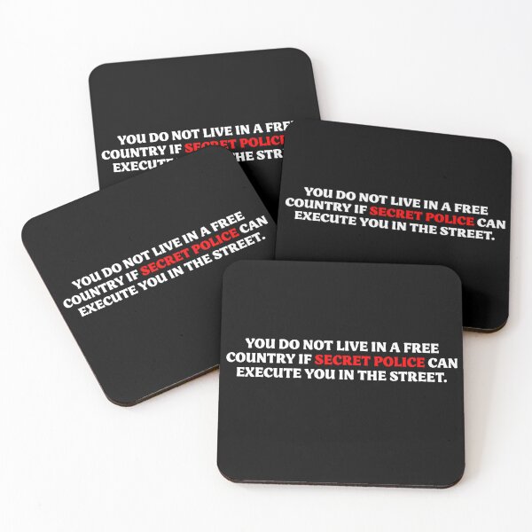 Item preview, You Do Not Live In A Free Country - No Secret Police | Anti ICE designed and sold by PixVib.