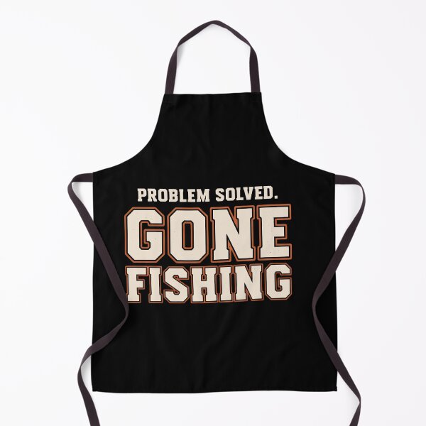 Item preview, Problem Solved Gone Fishing Funny Fishing Humor designed and sold by Emmatshirt1.