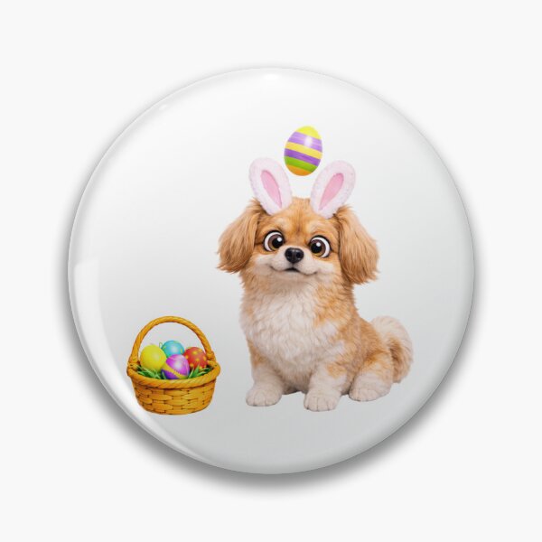 Item preview, Easter Tibetan Spaniel designed and sold by Sillytoe.