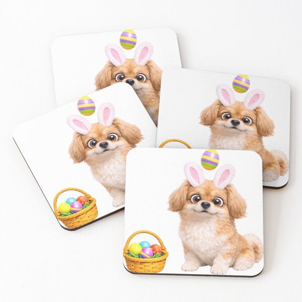 Item preview, Easter Tibetan Spaniel designed and sold by Sillytoe.