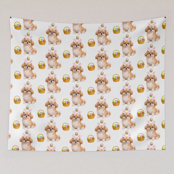 Item preview, Easter Tibetan Spaniel designed and sold by Sillytoe.