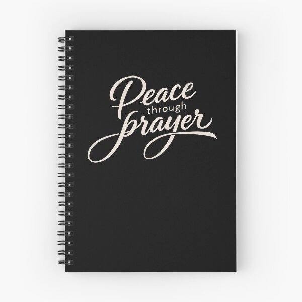 Item preview, Peace Through Prayers – Christian Faith Inspirational Quote designed and sold by Verse & Vibes.
