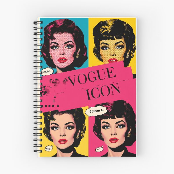 Item preview, Vogue Pop Art Wall Print – Iconic Vintage Fashion Face 4 Panel Andy Warhol Style designed and sold by Mr.Warhol.