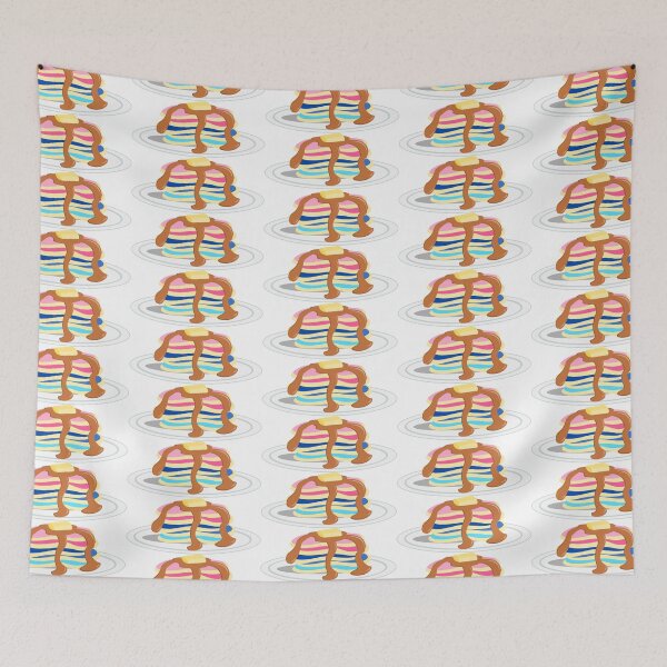 Item preview, Stack of Pancakes Omnisexual Pride Flag designed and sold by HarveyHandcraftsandDesigns.