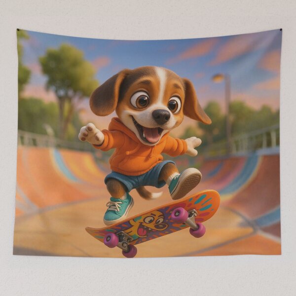 Item preview, Skater Pocket Beagle designed and sold by Sillytoe.