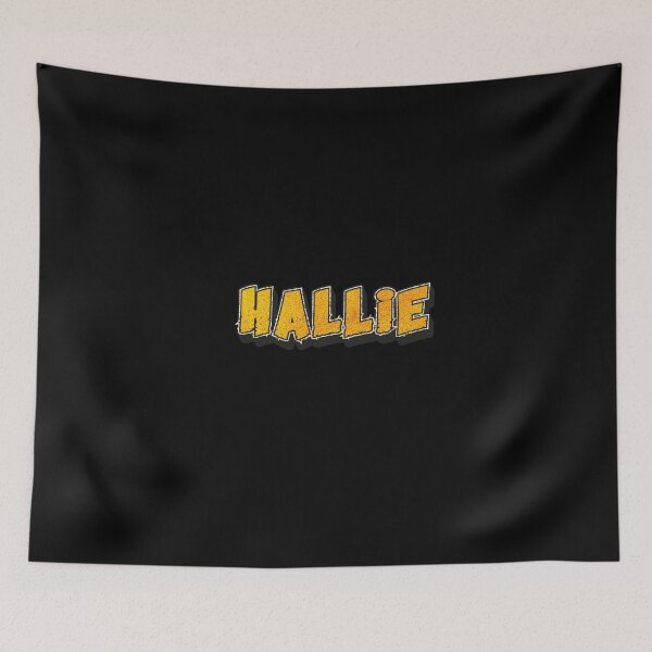 Item preview, Hallie Personalized Funny Custom Name Design for Women and Girls designed and sold by Watsonarts.