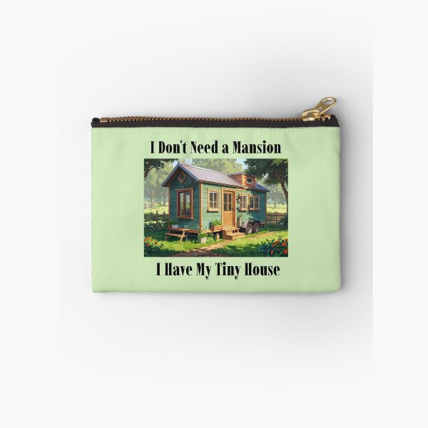 Item preview, I Don't Need a Mansion Tiny House designed and sold by Sachie's Studio.