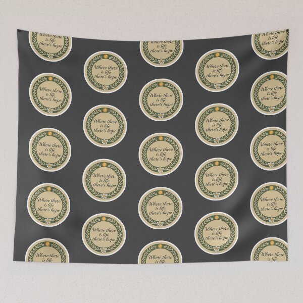 Item preview, "Where there is life there's hope" quote designed and sold by MendaciousMina.