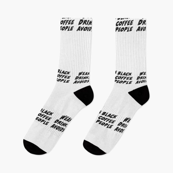Item preview, Wears Black Drinks Coffee Avoids People Funny Saying designed and sold by BHMARTS.