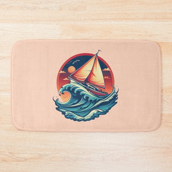 Item preview, Sunset Big Wave designed and sold by bubblyrainbow.