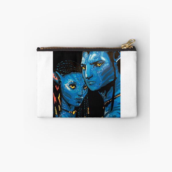 Item preview, Cosmic Blue Avatar Couple – Sci-Fi Fantasy Portrait Art designed and sold by Portrait Haven.