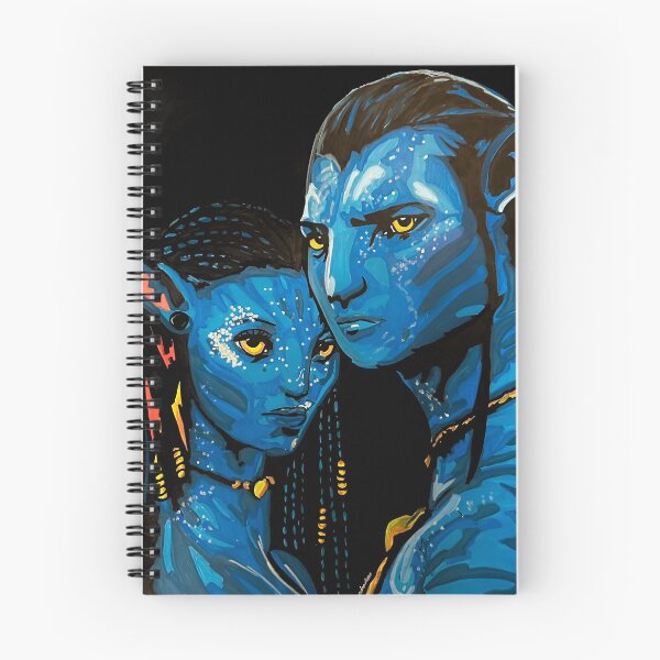 Item preview, Cosmic Blue Avatar Couple – Sci-Fi Fantasy Portrait Art designed and sold by Portrait Haven.