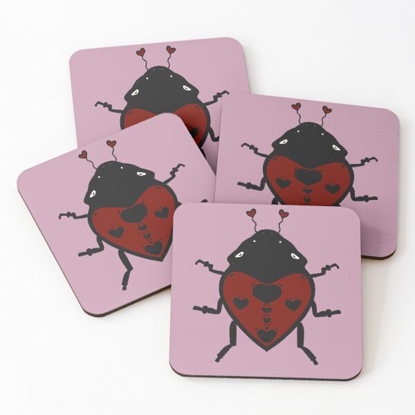Item preview, Lovely Ladybug - Mauve designed and sold by inwrd.