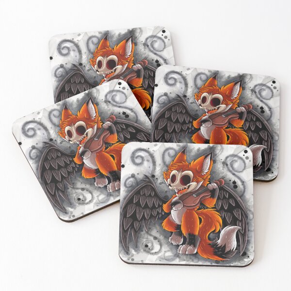 Item preview, Fox with skull face2 ( NO blood) designed and sold by EmilyRB1234.