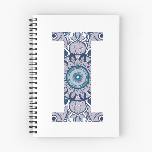 Item preview, Purple Initial I Mandala designed and sold by abirose30.