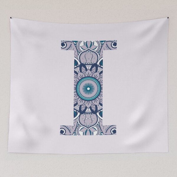 Item preview, Purple Initial I Mandala designed and sold by abirose30.