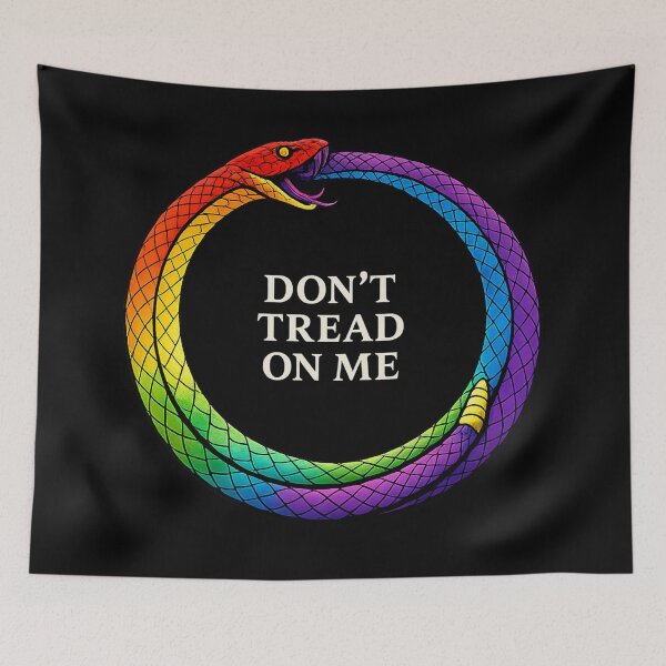 Item preview, Don't Tread On Me designed and sold by MilkingChickens.
