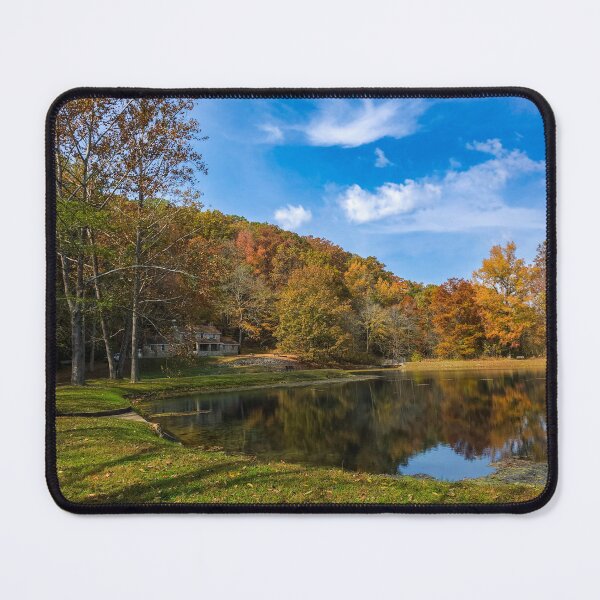 Item preview, Autumn Reflection at Markham Springs, Missouri designed and sold by Blossom-Breeze.