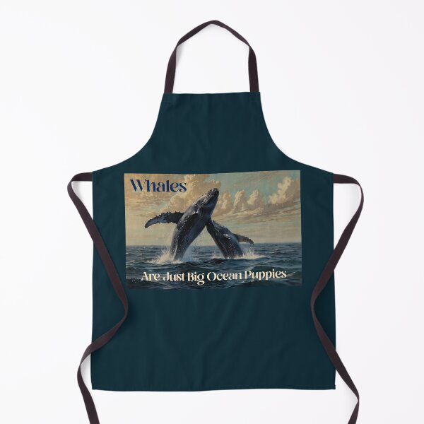 Item preview, Whales Are Just Big Ocean Puppies Funny Maui designed and sold by Sachie's Studio.